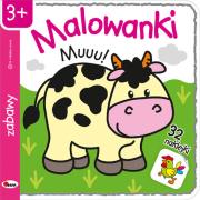 Malowanki 3 Zabawy. Autor: Piotr Kozera. Dadada.pl Okładka książki Malowanki 3 Zabawy