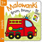 Okładka książki Malowanki 4 Pojazdy