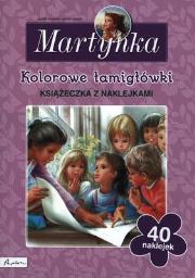 Okładka książki Martynka. Kolorowe łamigłówki