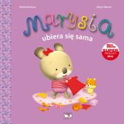 Marysia ubiera się sama. Autor: Nadia Berkane, Alexis Nesme. Dadada.pl Okładka książki Marysia ubiera się sama