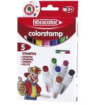 Opakowanie Mazaki Stamp 5 kol. FIBRACOLOR
