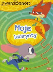 Moje labirynty. Zwierzogród. Autor: Opracowanie zbiorowe. Dadada.pl Okładka książki Moje labirynty. Zwierzogród