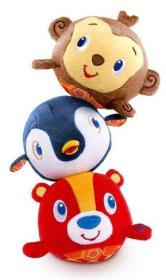 Okładka książki Muzyczne Zabawne Zwierzątka, różne rodz. DUMEL