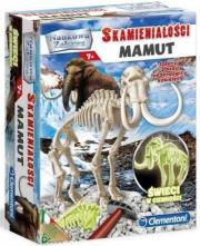 Okładka książki Naukowa zabawa. Skamieniałości. Mamut fluoresc
