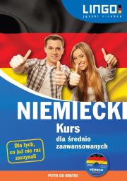 Niemiecki Kurs dla średnio zaawansowanych + CD. Autor: Sielecki Tomasz, Karolczak Ewa. Dadada.pl Okładka książki Niemiecki Kurs dla średnio zaawansowanych + CD