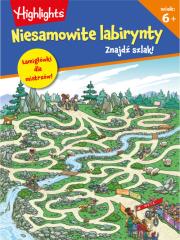 Okładka książki Niesamowite labirynty. Znajdź szlak