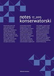 Opakowanie Notes Konserwatorski