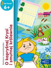 O kapryśnej Krysi i smutnej królewnie. Autor: Opracowanie zbiorowe. Dadada.pl Okładka książki O kapryśnej Krysi i smutnej królewnie