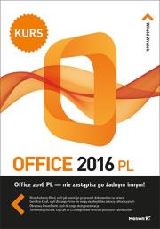 Okładka książki Office 2016 PL Kurs