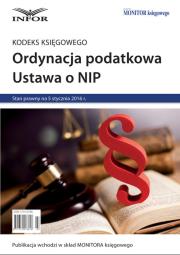 Opakowanie Ordynacja podatkowa Ustawa o NIP