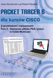 Okładka książki Packet Tracer 6 dla kursów CISCO Tom 4