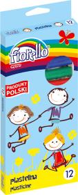 Opakowanie Plastelina 12 kolorów