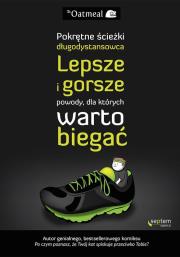 Pokrętne ścieżki długodystansowca. Autor: The Oatmeal, Matthew Inman. Dadada.pl Okładka książki Pokrętne ścieżki długodystansowca