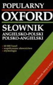 Okładka książki Popularny słownik angielsko-polski, polsko-ang.