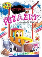 Okładka książki Pora na kolor - Szybkie Pojazdy