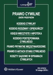 Okładka książki Prawo cywilne. Zbiór przepisów