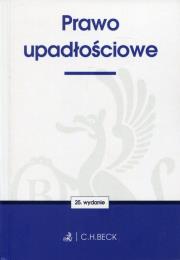 Okładka książki Prawo upadłościowe