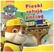 Okładka książki Psi Patrol. Pieski ratują pociąg cz.1