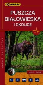 Opakowanie Puszcza Białowieska i okolice mapa turystyczna 1:50 000