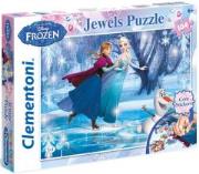 Okładka książki Puzzle 104 Kraina Lodu Ozdoby