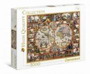 Opakowanie Puzzle 2000 HQ Stara mapa