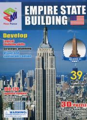 Opakowanie Puzzle 3D Budowle Empire state Tower Bridge 41