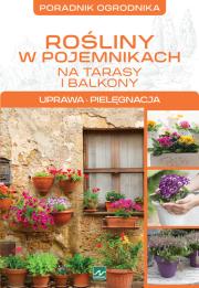 Rośliny w pojemnikach. Autor: Michał Mazik. Dadada.pl Okładka książki Rośliny w pojemnikach