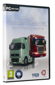 Opakowanie Scania + Euro Truck Simulator PC