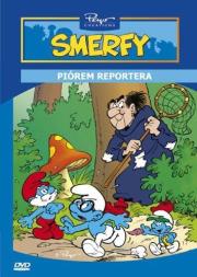 Smerfy. Piórem reportera. Autor:   Praca zbiorowa. Dadada.pl Okładka książki Smerfy. Piórem reportera