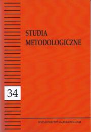Opakowanie Studia Metodologiczne nr 34