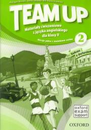 Okładka książki Team Up 2 materiały ćwiczeniowe wersja pełna