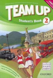 Team Up 2 Podręcznik z nagraniami 2016. Autor: Bowen Philippa, Delaney Denis, Newbold David. Dadada.pl Okładka książki Team Up 2 Podręcznik z nagraniami 2016