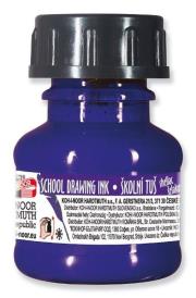 Opakowanie Tusz kreślarski fioletowy 20g 20 sztuk