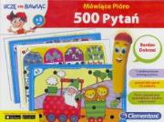 Okładka książki Uczę się bawiąc. Mówiące pióro 500 pytań