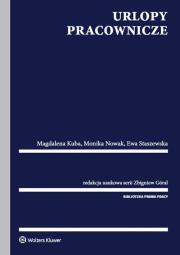 Urlopy pracownicze. Autor: Góral Zbigniew, Wójcik-Nowak Monika, Staszewska Ewa. Dadada.pl Okładka książki Urlopy pracownicze