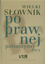 Opakowanie Wielki słownik poprawnej polszczyzny PWN + CD