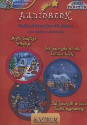Wizyta Świętego Mikołaja / Jak zwierzęta w lesie bałwana lepiły / Jak zwierzęta w lesie Święta wyprawiały - Audiobook. Autor: Lech Tkaczyk. Dadada.pl Okładka książki Wizyta Świętego Mikołaja / Jak zwierzęta w lesie bałwana lepiły / Jak zwierzęta w lesie Święta wyprawiały - Audiobook