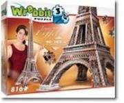 Opakowanie Wrebbit puzzle 3D 816 el La Tour Eiffel gratis