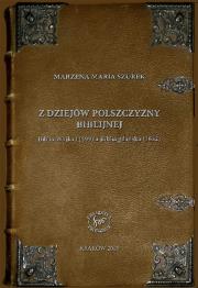 Okładka książki Z dziejów polszczyzny biblijnej