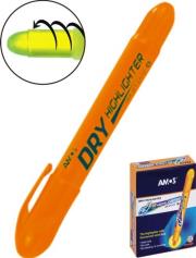 Opakowanie Zakreślacz w sztyfcie HLD12 Pomarańczowy 12 sztuk