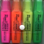 Opakowanie Zakreślacz zapachowy 4 kolory