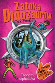 Okładka książki Zatoka dinozaurów Tropem diplodoka