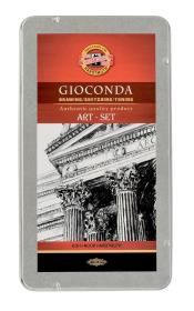 Opakowanie Zestaw artystyczny mały Gioconda ołówki w metalowej kasecie