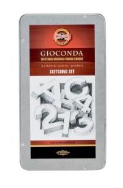 Opakowanie Zestaw do szkicowania Gioconda w metalowej kasetce