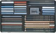 Opakowanie Zestaw kredek w metalowym pudełku
