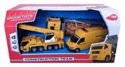 Opakowanie Zestaw pojazdów budowlanych z dźwigiem