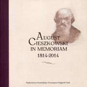 Opakowanie August Cieszkowski In memoriam 1814-2014