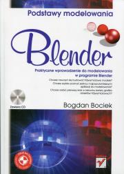 Blender Podstawy modelowania. Autor: Bociek Bogdan. Dadada.pl Okładka książki Blender Podstawy modelowania