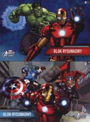 Blok rysunkowy A4 Avengers Assemble 20 kartek 10 sztuk mix. Wydawca: VERTE. Dadada.pl Opakowanie Blok rysunkowy A4 Avengers Assemble 20 kartek 10 sztuk mix
