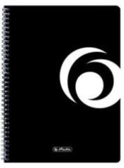 Opakowanie Brulion na spir. A5/80K kratka x.book czarny (4szt